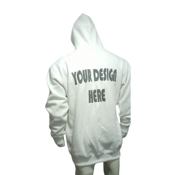 3d custom puff print hoodie